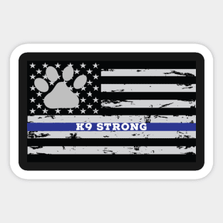 K9 Strong Sticker